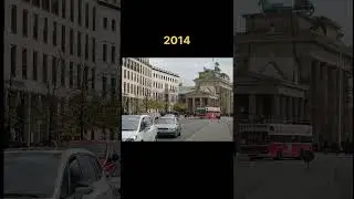 Berlin wall.Brandenburg gate.Then and now. #timelapse #thenandnow #berlin #berlinhistory
