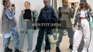 10 OUTFIT IDEAS | Everyday Autumn Looks, 2020 trends, Oversized Casual Style