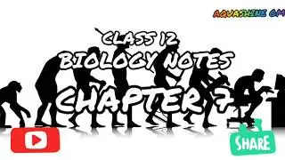 Evolution notes pdf class 12