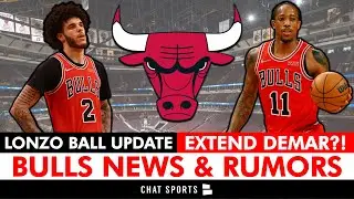 NEW Lonzo Ball Injury Update + DeMar DeRozan Extension Rumors After Chicago Bulls Media Day