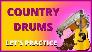 Country Drum in 95 BPM || Country Drum beats