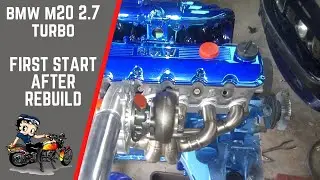 Сборка и первый запуск двигателя BMW m20 TURBO