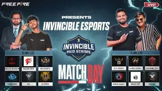 6PM Lobby Presented BY INVINCIBLE ESPORTS Scrim  16 DEC | Cast By @GamerFreefireYt