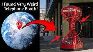 I Found very Weird Telephone booth 😱🤯 on google maps and google earth 🌎 #maps #earth #ddgoogleearth
