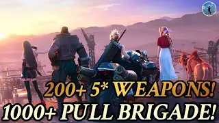 { FF7: Ever Crisis } 200+ 5* WEAPONS!! The Most Gold Orbs YOU WILL EVER SEE IN A SINGLE SESSION!