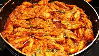 Chicken Wings Masala Fry | Chicken Wings Masala | Quick & Easy Chicken Fry | Party Starter Recipe