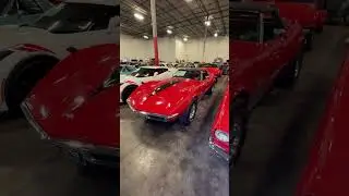Кабриолет Chevrolet Corvette 1969 года выпуска, 48 995 долларов США #автомобили #классическиеавто...