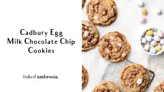 Cadbury Egg Milk Chocolate Chip Cookies