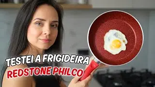 Testei a Frigideira REDSTONE PHILCO | Ser&aacute; que ela REALMENTE cumpre o que PROMETE?