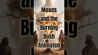 The Call of Moses through the burning bush