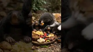 밥상 엎는 고양이 | The cat overturning the dining table