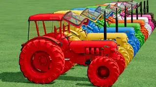 ULTIMATE Tractor Showcase ! All Color TINY Vehicles Tested in Farming Simulator 22