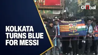 Messi in India LIVE: Lionel Messi Fever Grips Kolkata as Fans Turn Up in Thousands | India Tour