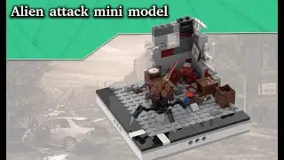 Lego Alien attack mini model - MOC