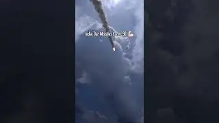 Pakistani missile got scared by seeing the enemy.🤡🤣