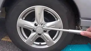 Adria 552pk wheel change