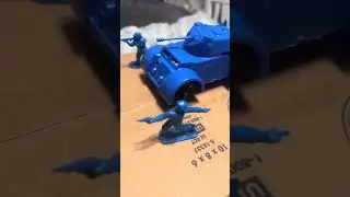 BMC Timmee toys staghound armored car #bmc #plasticarmymen #toysoldiers #militaryplaysets 