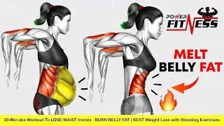 Get Rid of Hanging Belly🔥Intense Ab Workout Lose Belly Fat Fast🔥30-Day Flat Stomach Challenge