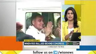 IEW: In 1984, RSS rallied behind Congress party