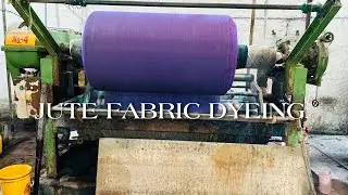 Jute Fabric Dyeing Process