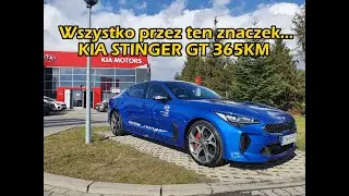 Znaczek na masce to nie wszystko. 365KM robi robotę. Jazda testowa Kia Stingerem GT AWD MY 2019.