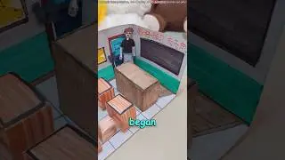 🔍📦😱 DIY Classroom Escape Blind Box!#funny