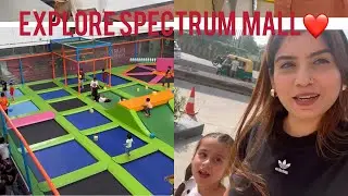 Explore trempolin park in spectrum mall❤️