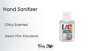 Compact Hand Sanitizer Antibacterial Gel in Flip-Top Squeeze Bottle - Promotional Products