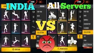 Free Fire Emote | Free Fire All Emotes | ff All Emote | India Vs Other Server-Free Fire Emote Store