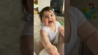 Baby talking #funny #baby