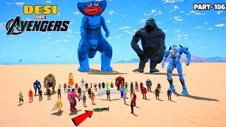 DESI Avengers and God Avenger Finally Did End of Green DEVIL in GTA 5 | DESI Avengers (Part 186)