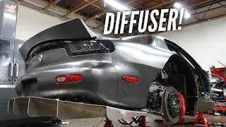 Massive Diffuser on the AWD 4 Rotor! All the downforce
