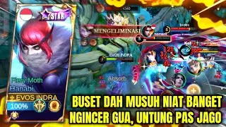 TERNYATA BEGINI CARA LAWAN OBSIDIA BIAR MENANG LANE | BUILD TOP GLOBAL HANABI - MOBILE LEGENDS 