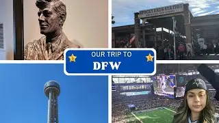 Our DFW family trip!  #travel #vacation #DFW #cowboys #familytime #newvideo #Texas #stadium st