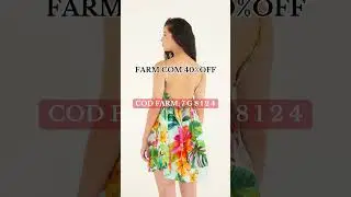 C&Oacute;DIGO DE VENDEDORA FARM 7G8124 #descontofarm #cupomdafarm #lojix #promofarm #lojixfarm #linklojix
