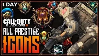 Black Ops 3 - ALL PRESTIGE EMBLEMS - OFFICIAL PRESTIGE EMBLEMS SHOWCASE! - #TheCountdown