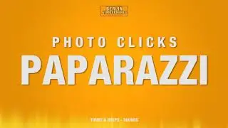 Paparazzi SOUND EFFECT - Photo Click SOUNDS Photography SFX