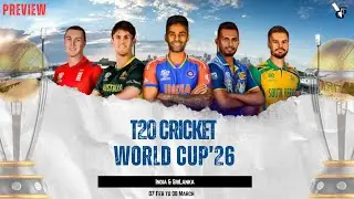 T20 Festival is here! ICC T20 Cricket WC 2026 Preview | History in Making? #icc #t20worldcup #india