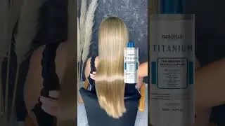 Realinhamento nanoHair Titanium  - Liberdade &eacute; acordar pronta. #cabelo #progressivasemformol #hair