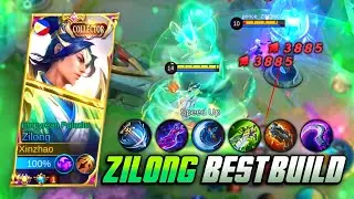 ZILONG BEST BUILD 2023 BURST BUILD ZILONG XINZHAO - MLBB
