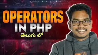 Operators in Php Telugu 