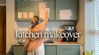 Самостоятельное преображение кухни: покраска кухонных шкафов и окрашивание кухонных полотенец.