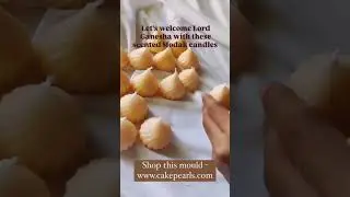 Modak Mould: Perfect Modaks Every Time | Cake Pearls #modakmould #ganeshchaturthispecial