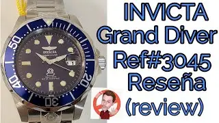Reloj INVICTA Grand Diver Ref#3045, Reseña (review)