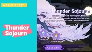GENSHIN IMPACT : Thunder Sojourn