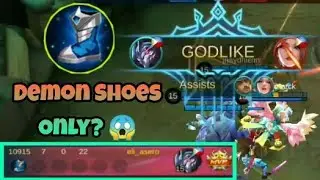 Demon Shoes Only on Zhask | Mobile Legends BangBang Gameplay
