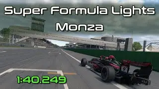 iRacing SFL Super Formula Lights Monza Q Hotlap 1:40.249 - 2026 Season 1