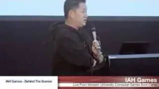 IAH Games: Games Development and Online Gaming part 1 - CGBC 2010