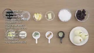 KODY&lsquo;s Recipes: Spiced Poached Pears with Blackberry