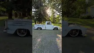 #64c10 #classic #c10 #oldschool #chevrolet #slammed #chevytrucks #bagged #layingframe #lowrider